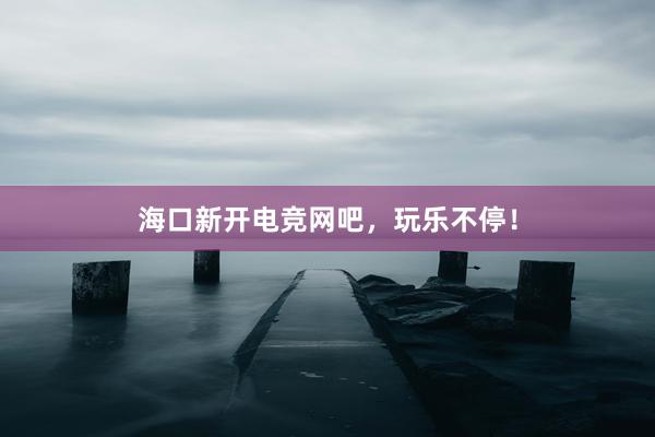 海口新开电竞网吧，玩乐不停！