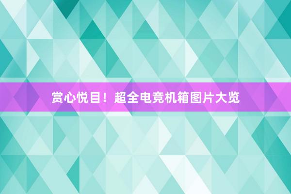 赏心悦目！超全电竞机箱图片大览